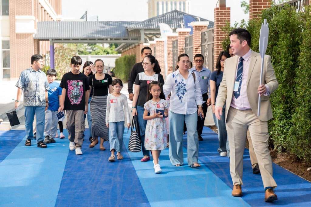Reigate Grammar School Phnom Penh campus building front view