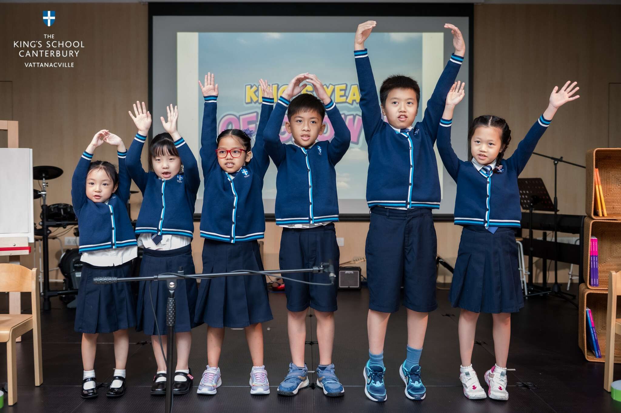 End of Year Show 2025 celebration at The King’s School Vattanacville with student and staff performances