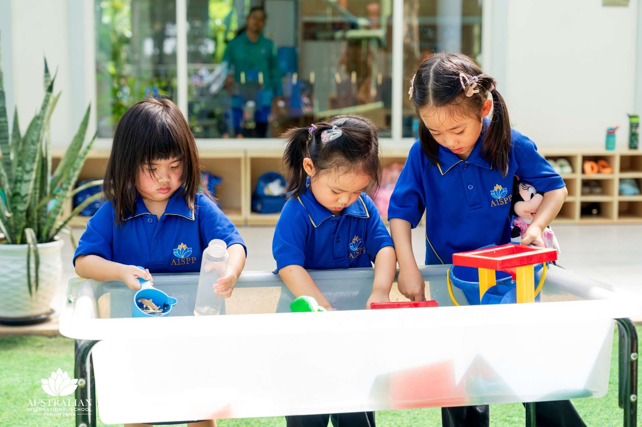 Children engaged in classroom play at Australian International School Phnom Penh