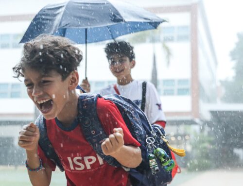 International School of Phnom Penh Captures the Joy of a Rainy Afternoon