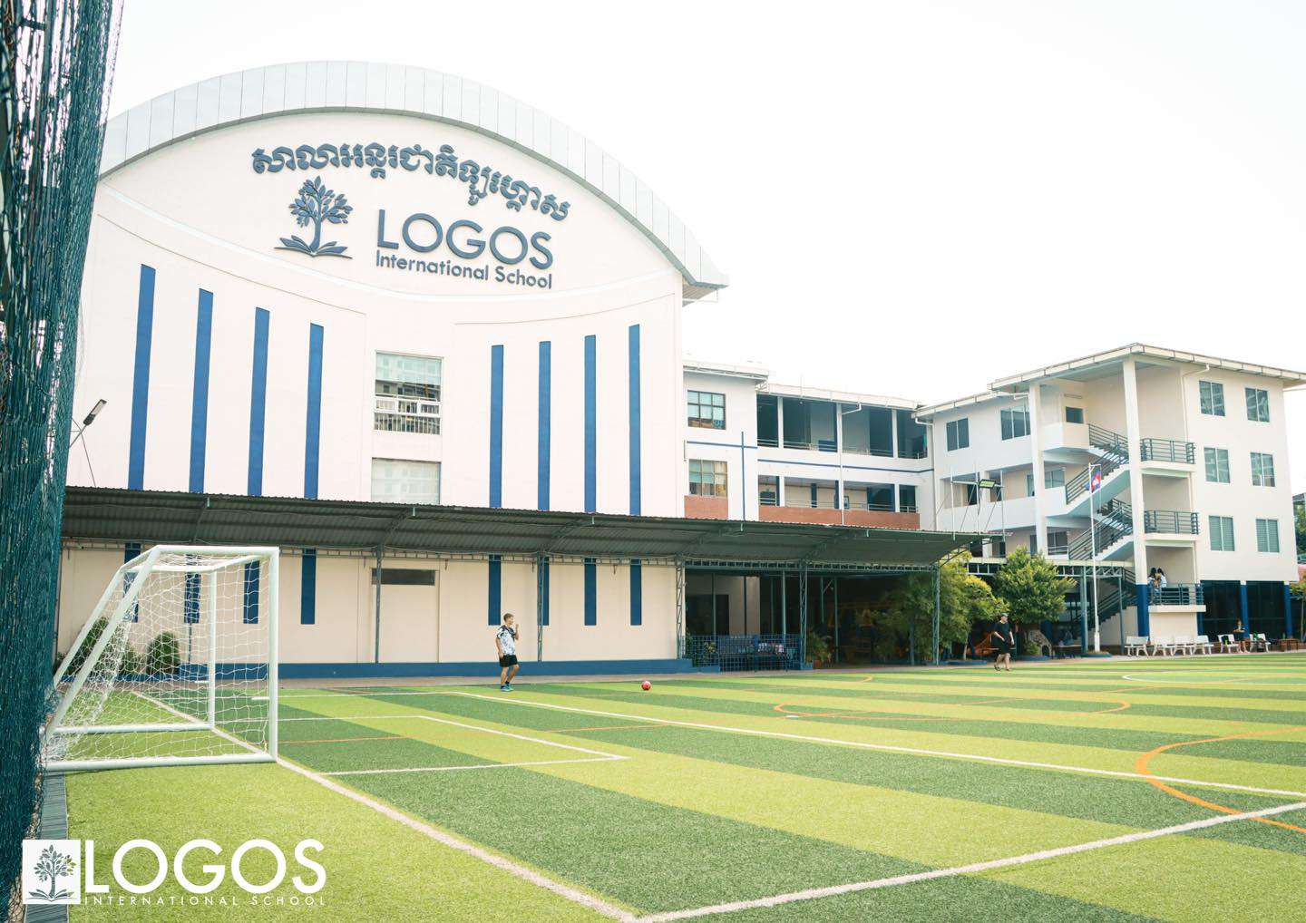 Students at Logos International School Phnom Penh engaged in learning and classroom activities during the first week of the school year.