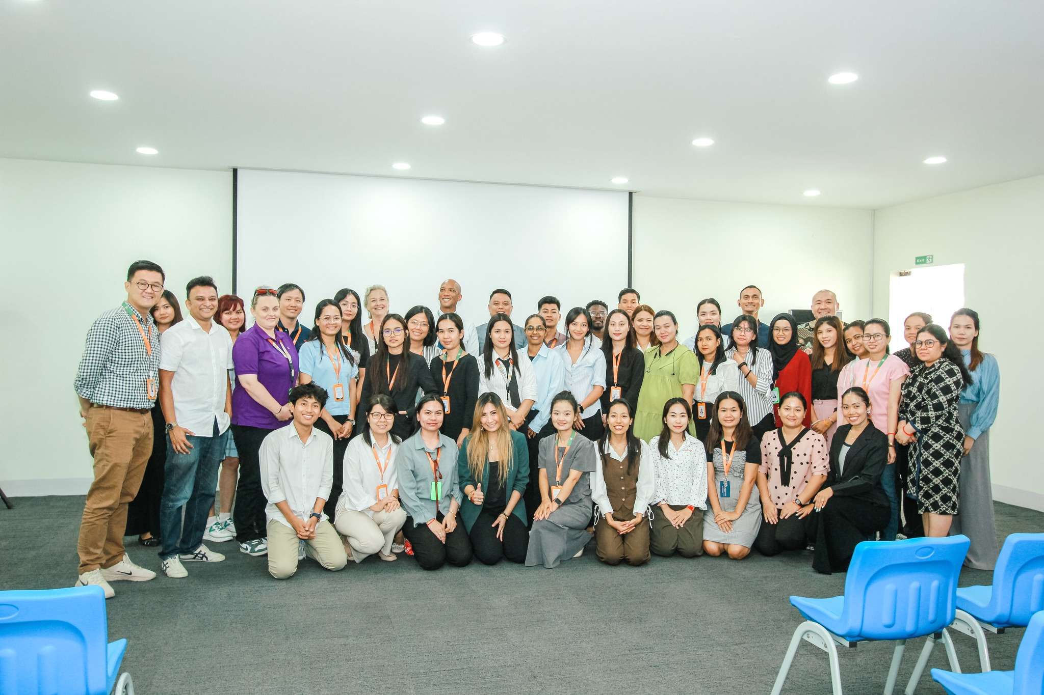 Teachers at TG International School Cambodia participating in a child protection training session led by child welfare expert Mr. Jai Prekash Ramalingam.
