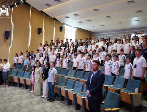Celebrating Coronation Day at Reigate Grammar School Phnom Penh