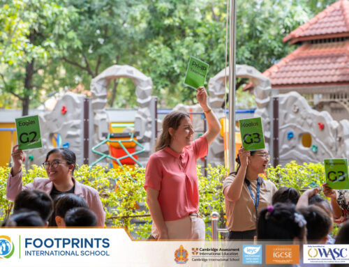 Fire Drill Practice at Footprints International School: Safety in Action