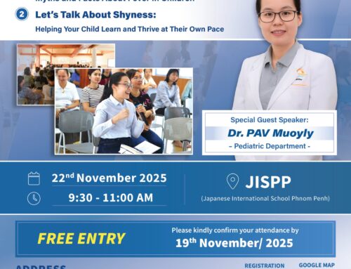 Parenting Workshop at Japanese International School Phnom Penh (JISPP)