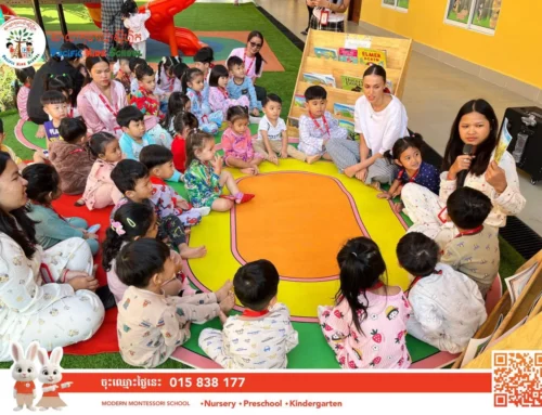 Pacific Kids School Chbar Ampov Celebrates Pajama Day with Purposeful Preschool Learning