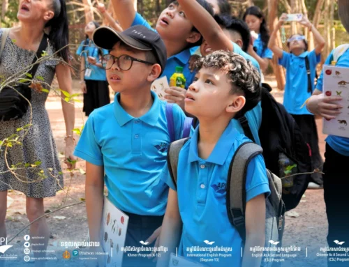 API School Students Explore Wildlife at the Angkor Centre for Conservation of Biodiversity