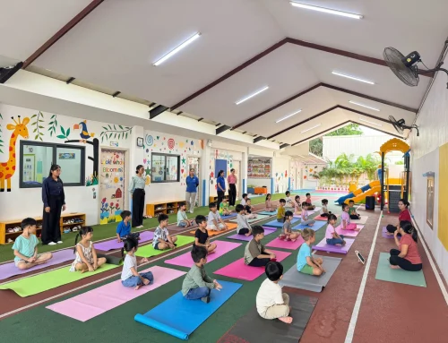 Eco International School Promotes Student Well-Being Through Yoga Activities