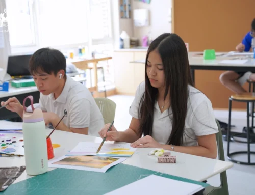 Reigate Grammar School Phnom Penh Inspires Creativity Through Year 11 & 12 Impressionism Art and Design