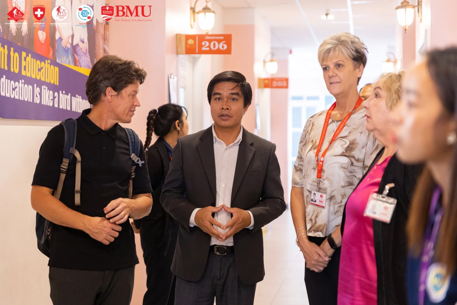 True VISIONS International School of Cambodia hosting Momoyama Gakuin University delegation to discuss academic exchange and international education collaboration